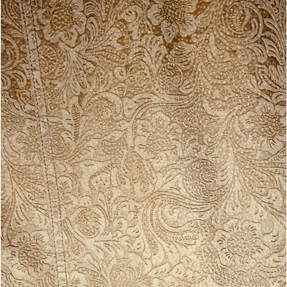 “Embossed” Suede Jacket Size L - Picture 5 of 5